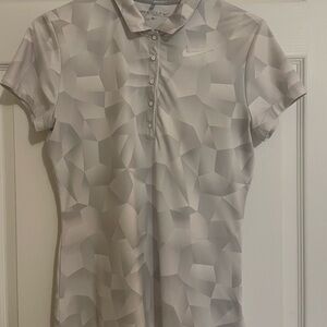 Nike Women's Gray Golf Polo Shirt